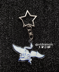 Image 1 of ★ Metal Dragon Acrylic Charm ★ LIMITED STOCK