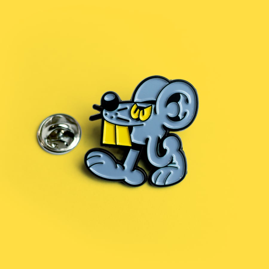 Image of Walk On By Rat Pin