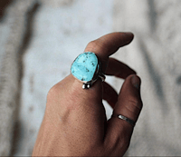 Image 1 of sky-blue statement (8.5)