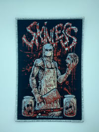 Official Skinless - Butcher Silver Glitter Border Patch