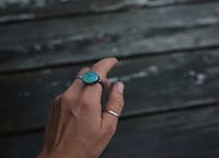 Image 1 of brilliantly blue turquoise mountain (7.75)