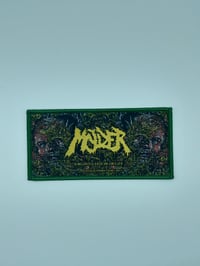 Official Molder - Engrossed In Decay Green Border Patch