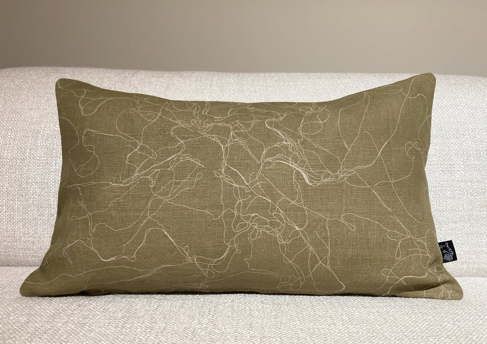 Image of Mangle cushion, Military   
