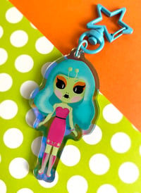 Image 1 of Martian Blythe Doll Acrylic Bag Charm