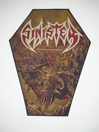 Official Sinister - Deformation Of The Holy Realm Black Border Backpatch