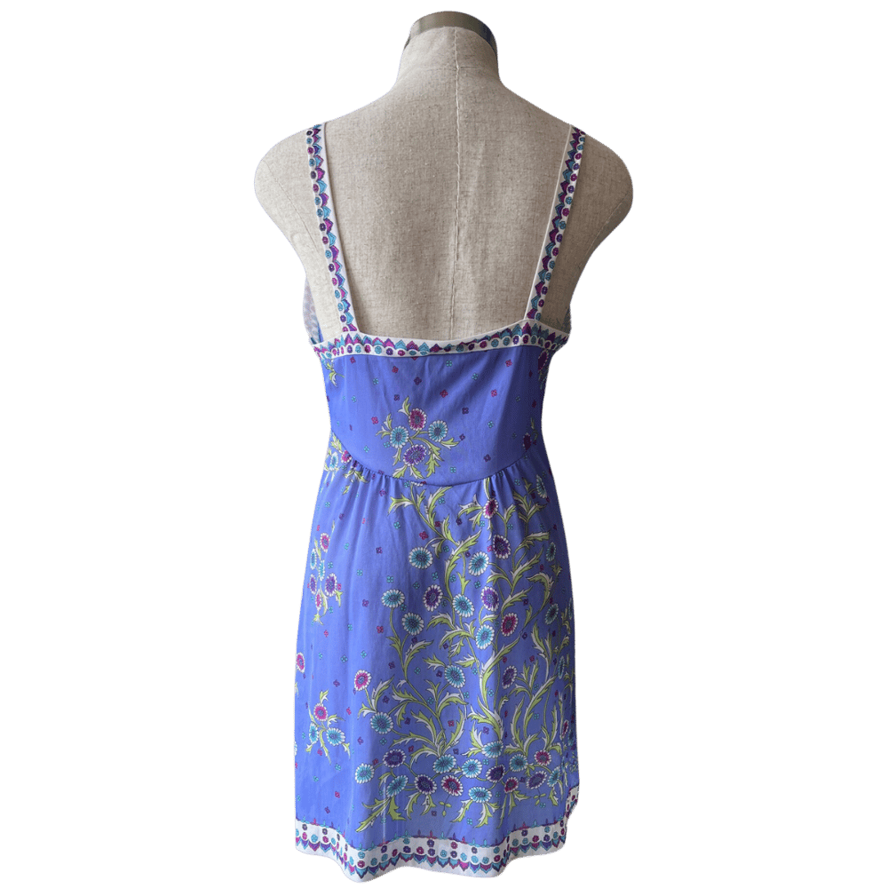 EMILIO PUCCI SLIP DRESS - BLUE/PURPLE | Ciao Cherub EMILIO PUCCI SLIP DRESS - BLUE/PURPLE | Ciao Cherub