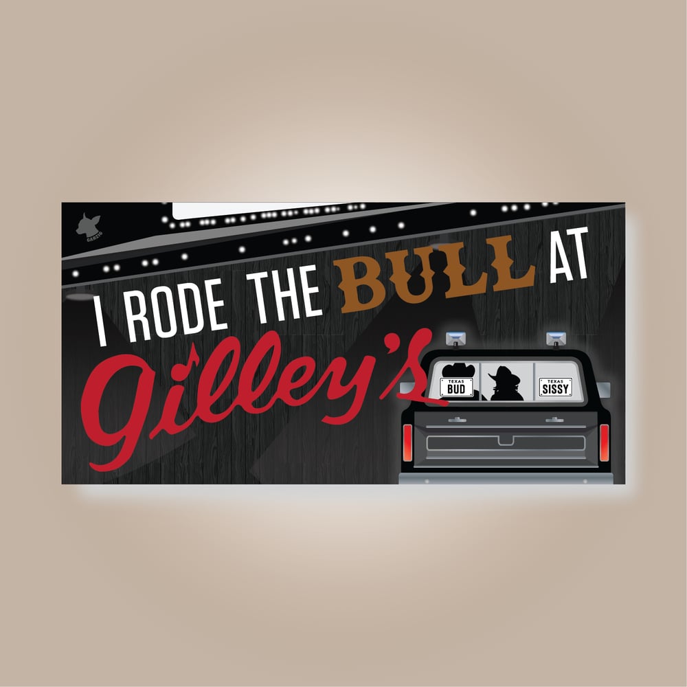 I Rode the Bull Sticker
