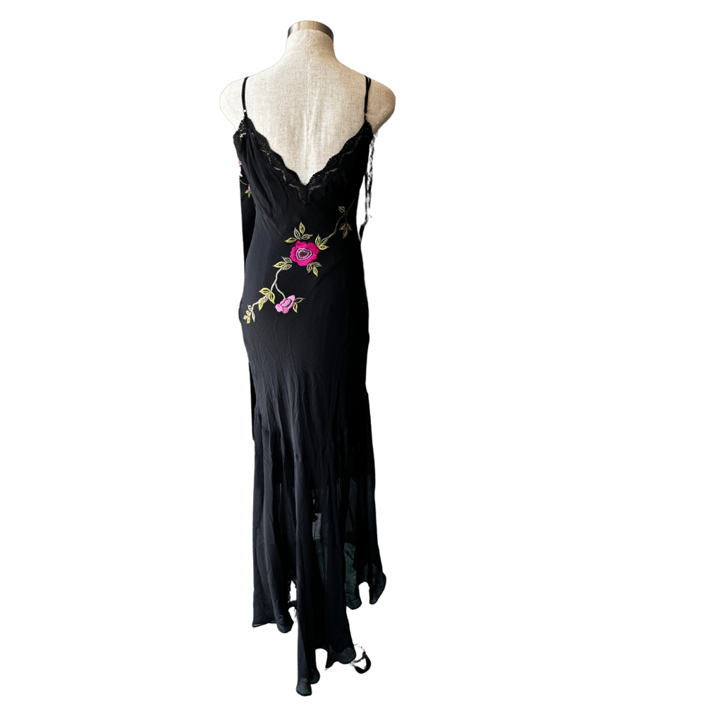 Image of SUE WONG BLACK DRESS