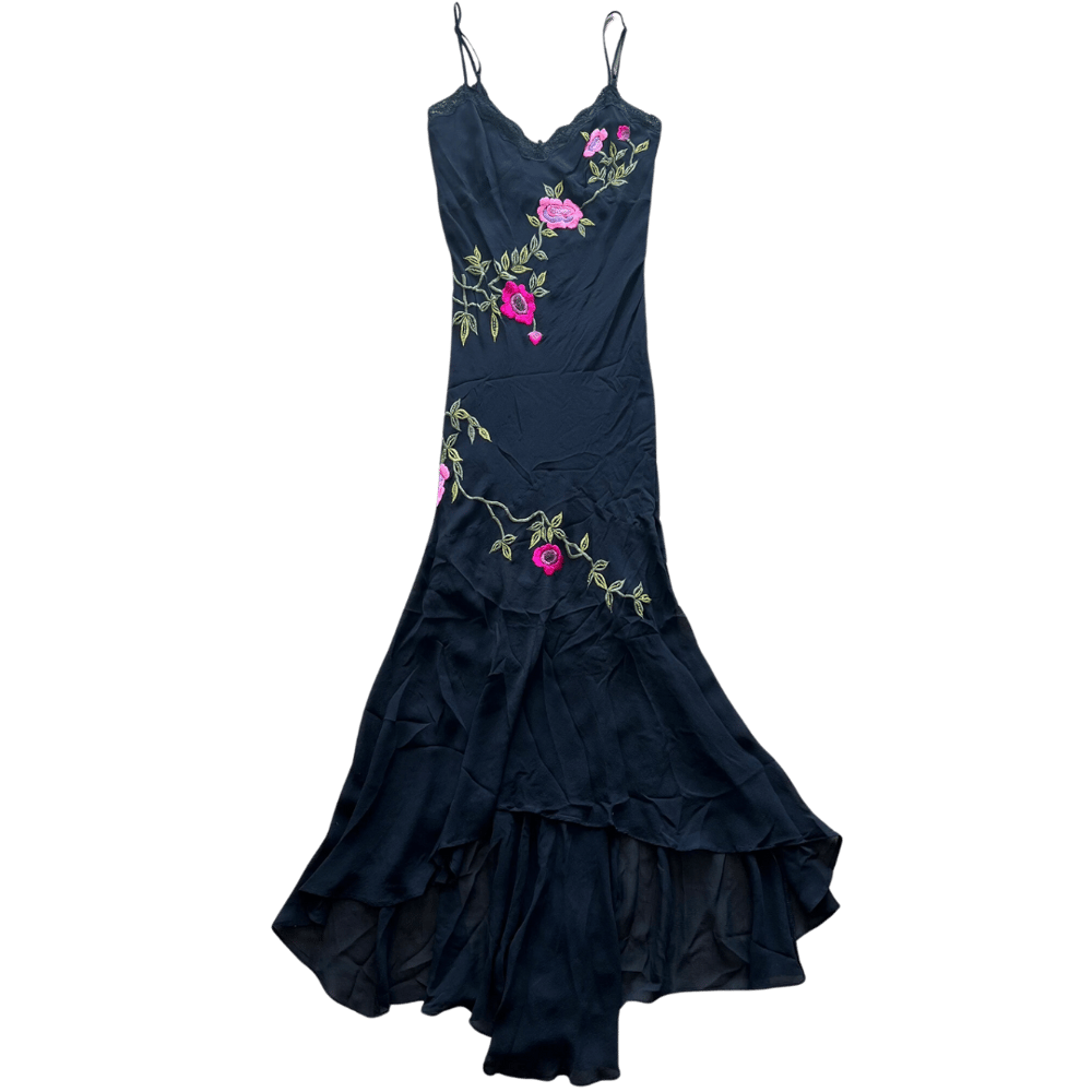 Image of SUE WONG BLACK DRESS