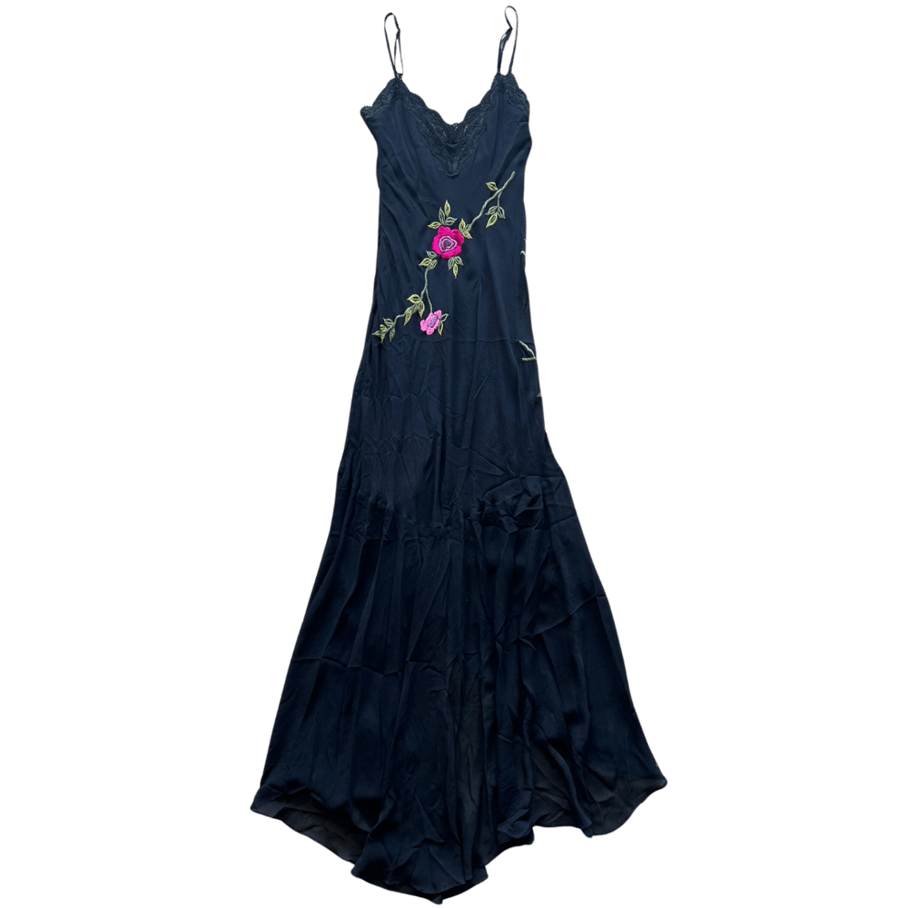 Image of SUE WONG BLACK DRESS