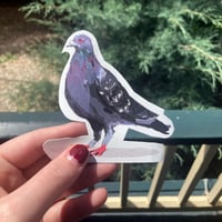 Image 2 of Tall Pigeon Sticker