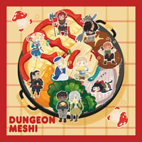 Dungeon Meshi Sticker Sheet