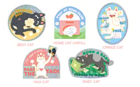 SILLY CATS Stickers