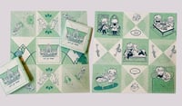 Haikaveh Risograph Folding Zine