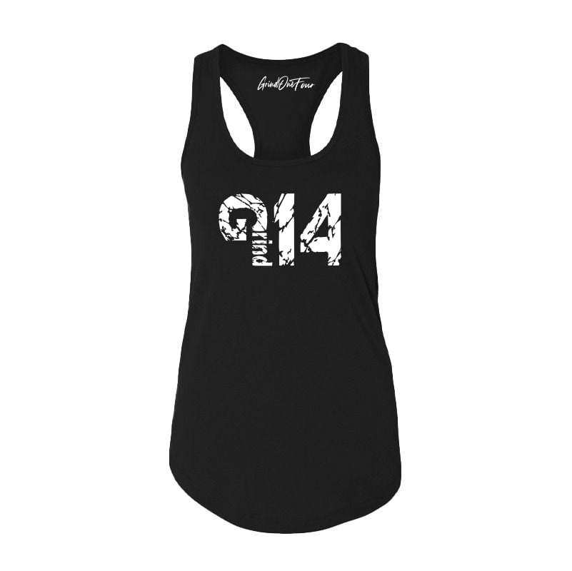 Image of EXCLUSIVE LADIES GRIND ONE FOUR RACERBACK  TANKS 3 FOR $40