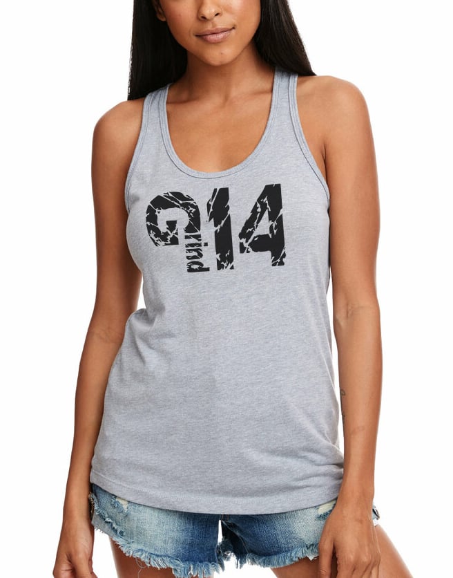 Image of EXCLUSIVE LADIES GRIND ONE FOUR RACERBACK  TANKS 3 FOR $40