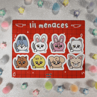 Lil Menaces Sticker Sheet