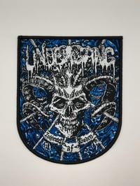 Official Undergang - Indhentet Af Døden Black Border Patch