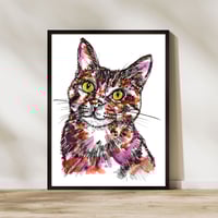 Image 3 of The Little Girl Lilly Print