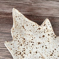 Image 3 of Speckled Ceramic Leaf Dish