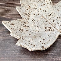 Image 4 of Speckled Ceramic Leaf Dish