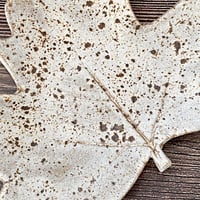 Image 6 of Speckled Ceramic Leaf Dish