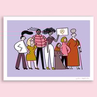 Image 1 of Women March - Fine Art Print
