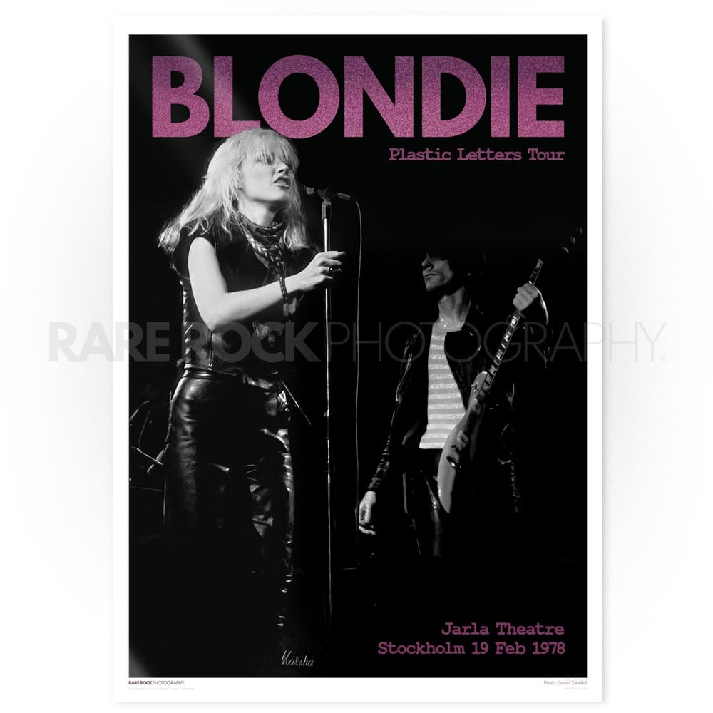 Blondie - X Offender / B2 Poster