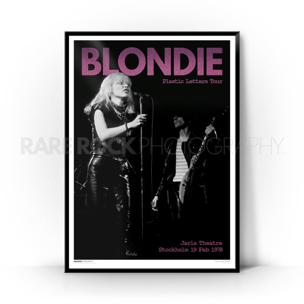 Blondie - X Offender / B2 Poster