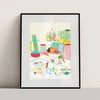 Being an illustrator - Fine Art Print