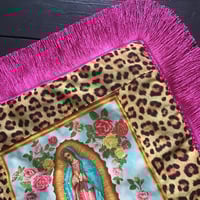 Image 8 of Pink Fringe Virgin Cushion Cover