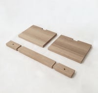 Image 3 of Simple Modern Wall hanging shelf