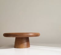 Image 2 of Handcrafted White Oak Cake/Pie Stand