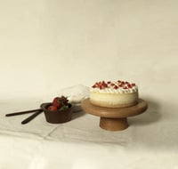 Image 1 of Handcrafted White Oak Cake/Pie Stand