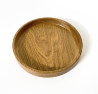 Image 3 of Hand-turned Solid white oak plate