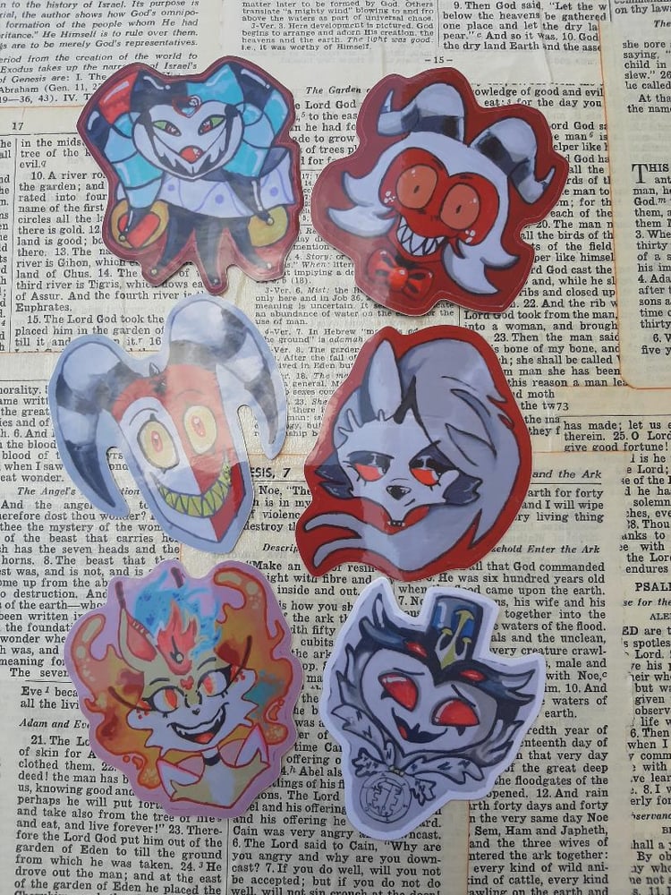 Image of Helluva Stickers 