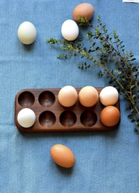 Image 2 of wooden egg holder