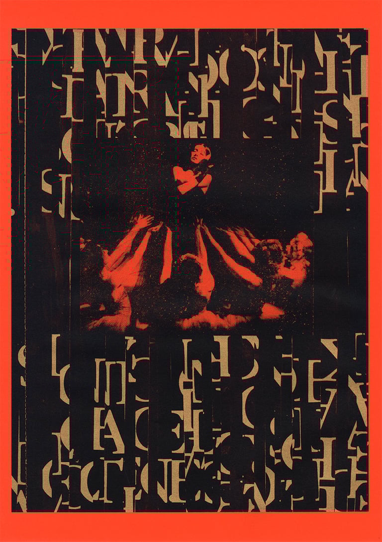 RAPTURE - A3 Limited Run Risograph Print