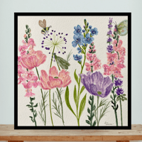Image 10 of Cosmos garden- original artwork 