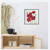 Image 1 of Pop of Poppies- original artwork 
