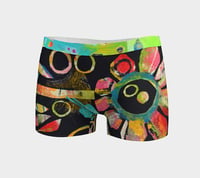 Image 2 of Black Flower/Robert Frost boy shorts