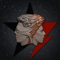 Image 1 of David Bowie - Blind Prophet/Ziggy Framed Sculpture
