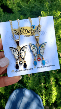 Image 1 of Butterfly Buena Vibra Necklaces 
