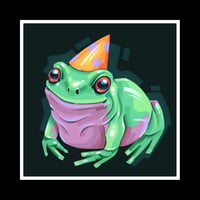 Birthday Frog - Signed 12"x12" Prints, Edition of 100