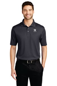 Image 1 of Men's Embroidered Performance Jacquard Polo - 3 Color options