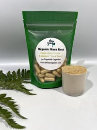 Image 2 of Organic Maca Root Vegetable Capsules: Amino Acids/Protein, and B vitamins