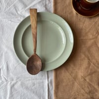 Image 1 of Dark Toned Stirring or Serving Spoon 