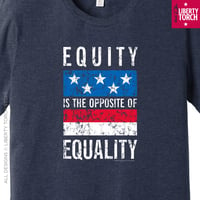 Image 2 of Equity is the Opposite of Equality (Equality Under the Law) Unisex T-Shirt