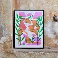Image 2 of 'Botanic Affair' 3 ink Screen Print  