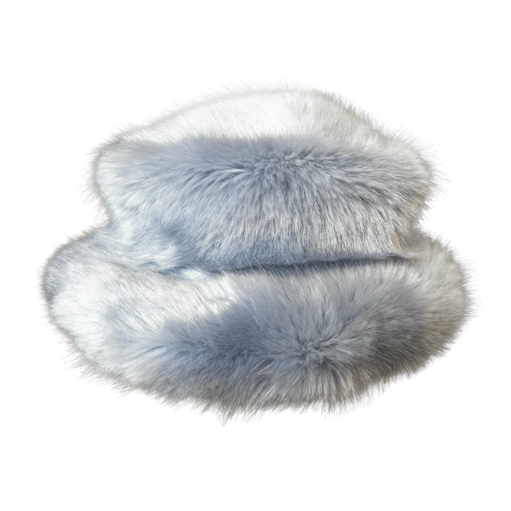 Image of EMMA BREWIN FAUX FUR BUCKET HAT